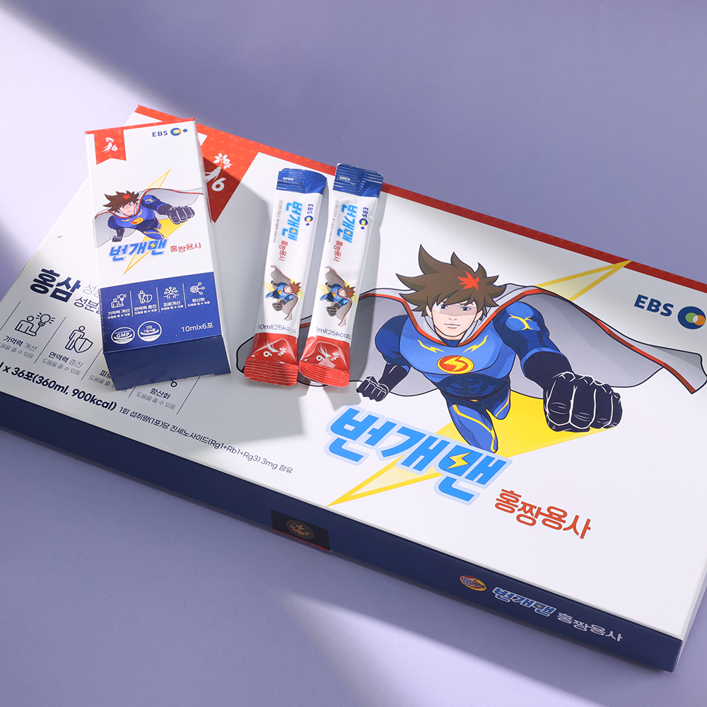 번개맨홍짱용사(어린이용) (10ml x36포)