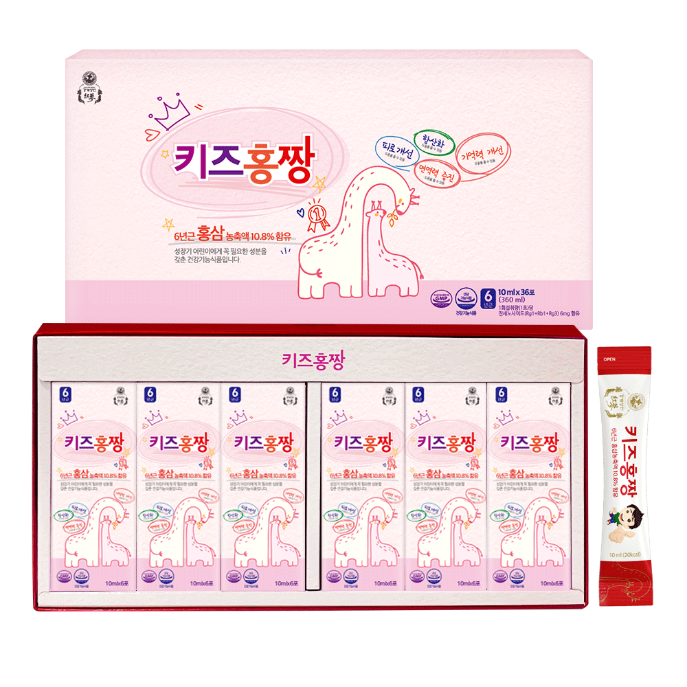 키즈홍짱(어린이용) (10ml x 36포)