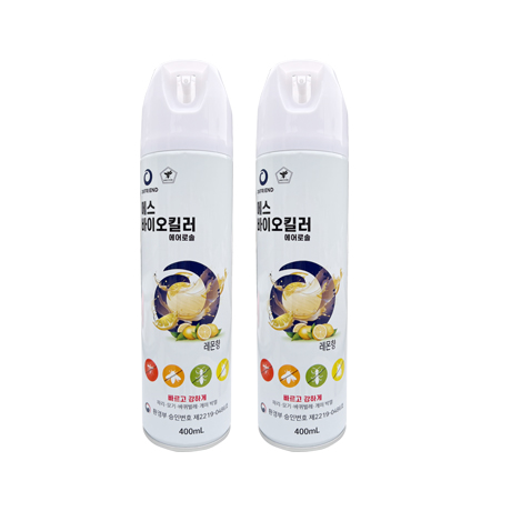 빠르고 강한 모기, 파리 살충제 에스바이오 킬러 400mL