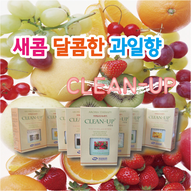 CLEAN-UP 사각 과일향